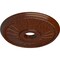Ekena Millwork Berkshire Medallion (Canopies up to 6 3/8"), 20 1/8"OD x 3 7/8"ID x 1 7/8"P, Burnished Mahogany CM20BE1BMC - alternate 3